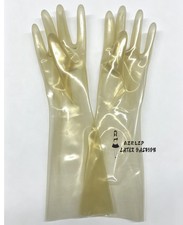 0.2mm Ultra-Thin Natural Latex Gloves Rubber Gloves