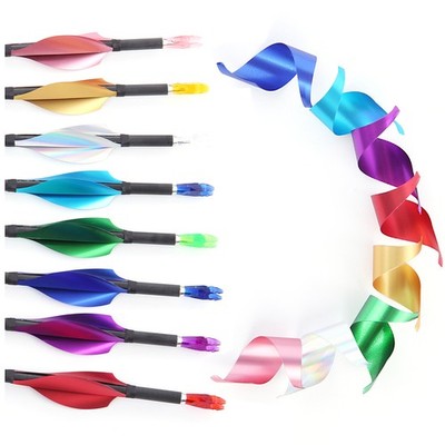 50X Archery Arrow Feather 1.75'' Spiral Vane Left/Right Wing Hunting Target Shoot