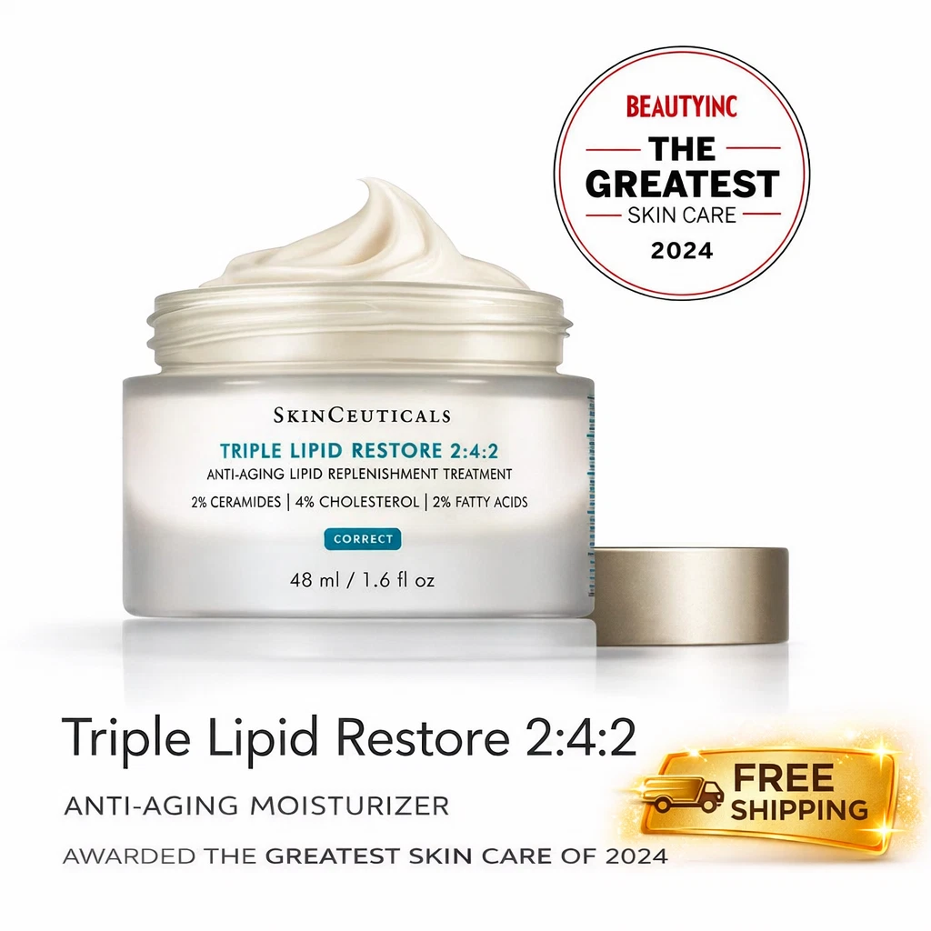 SkinCeuticals Triple Lipid Restore 2:4:2 Anti-Aging Cream 48ml NEW SEALED
Opens in a new window or t