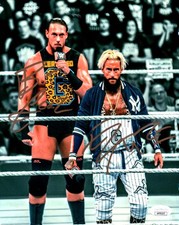 Enzo Amore Big Cass Dual Signed Autographed 8X10 Photo WWE Tag Team in Ring JSA