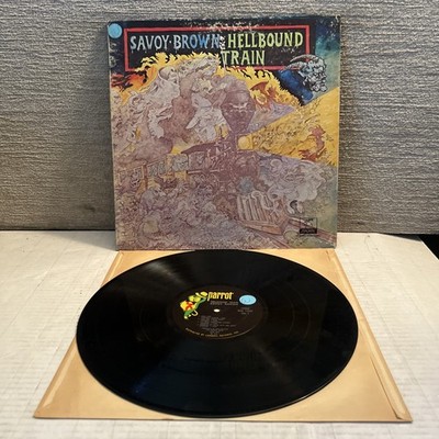 SAVOY BROWN Hellbound Train 1972 XPAS 71052 PARROT Vinyl LP Record 12'' Stereo