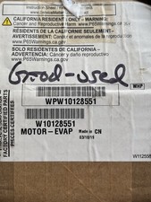 Whirlpool Refrigerator Evaporator Fan Motor WPW10128551