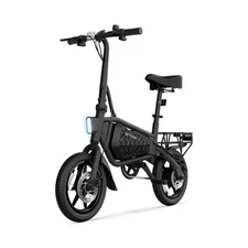 Jetson Bolt Pro Max Electric Folding Bike,14 Inch Wheels, 15.5 MPH Speed, Black