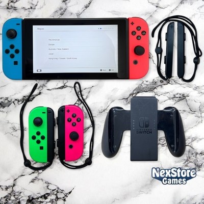 Nintendo Switch HAC-001(-01) Console All Accessories Selectable