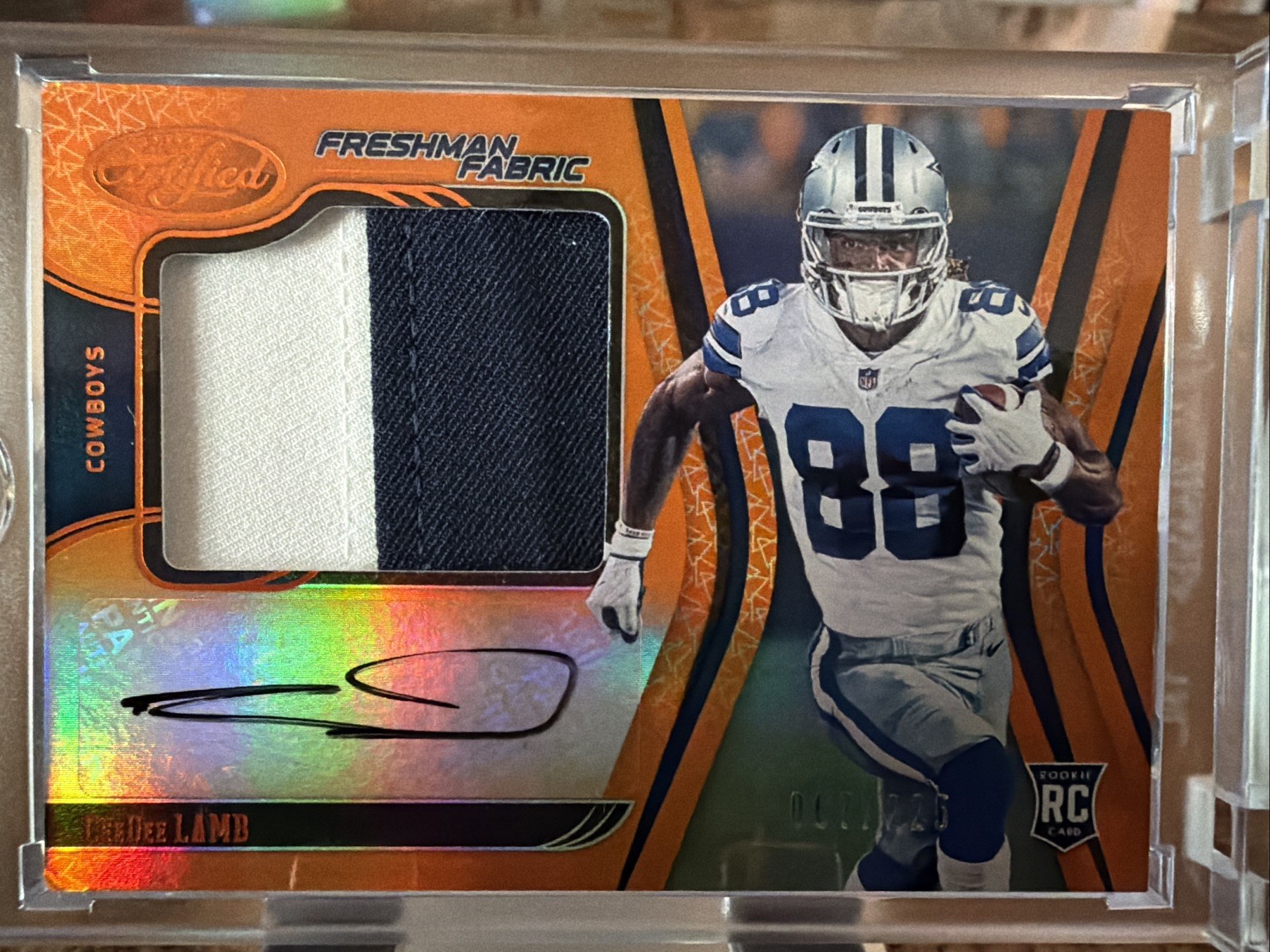 CeeDee Lamb Panini Certified #205 Mirror