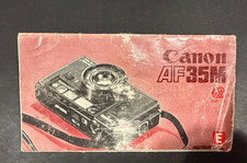 Canon AF 35M Camera Instructions....Free Shipping