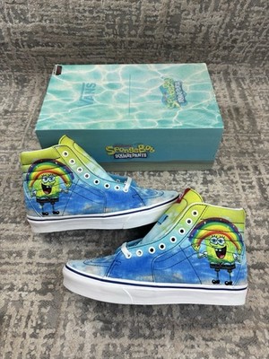 Größe 8,5 - Vans x Sponge Bob Imaaagination SK8 Hi Multicolour 2021 Release