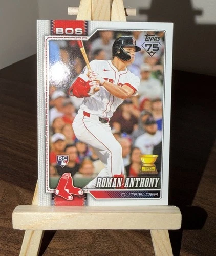 Roman Anthony 2025 Topps Series 1 RC #189 Boston Red Sox Rookie Card