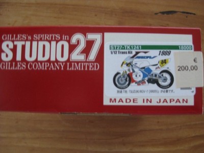 Studio 27 Transkit  Suzuki RGV 500 89 Pepsi K. Schwantz  1/12