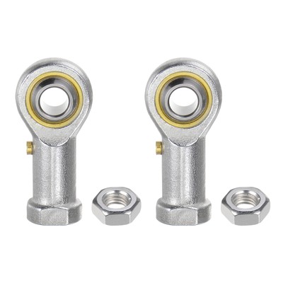 2 Pack PHS8 M8 Rod Ends M8x1.25 Right-Hand Thread Connector Joint