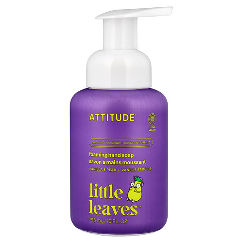 Little Leaves™, Foaming Hand Soap, Vanilla & Pear, 10 fl oz (295 ml)