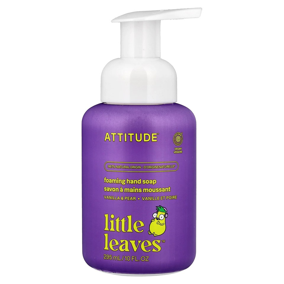 Little Leaves™, Foaming Hand Soap, Vanilla & Pear, 10 fl oz (295 ml)