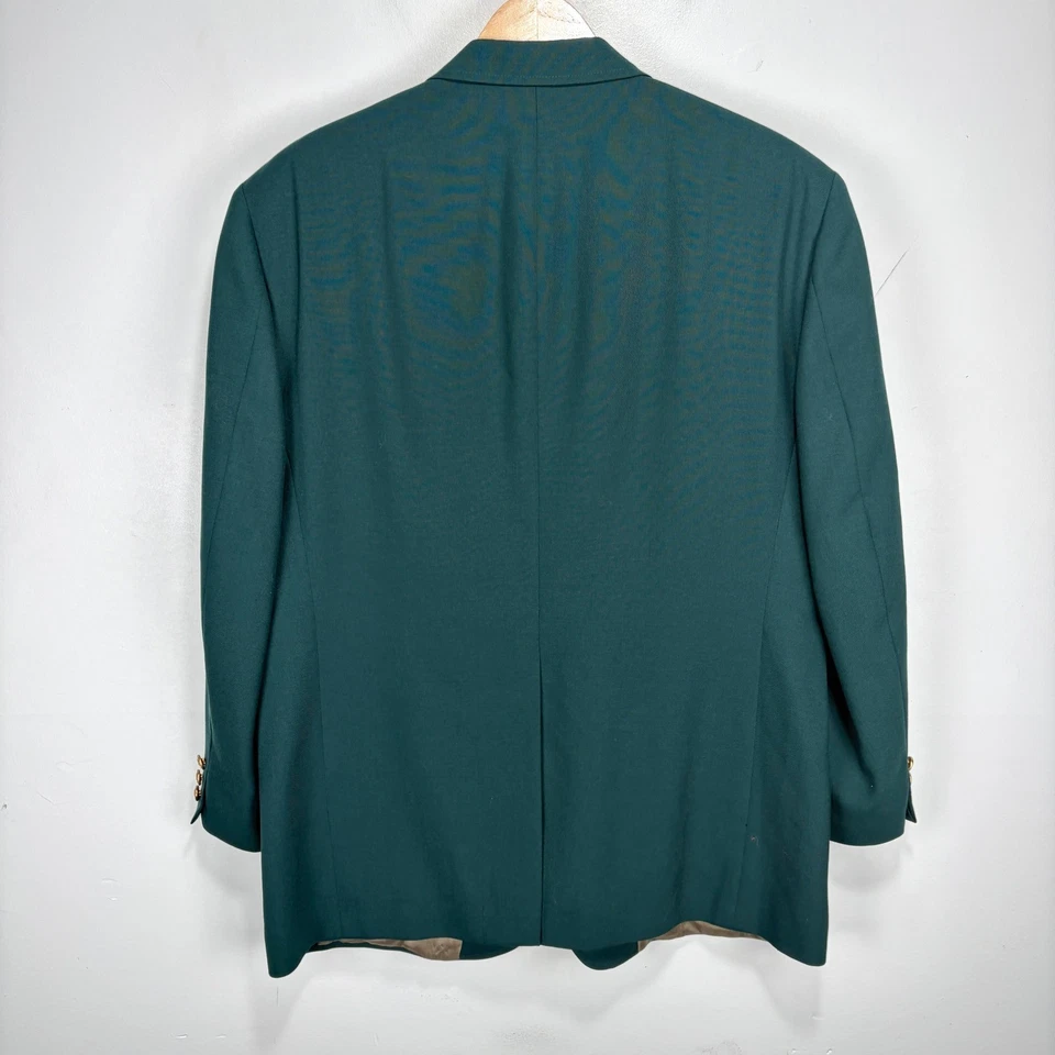 Jack Nicklaus Tournament Series Blazer Green Jacket Men 44R Golf Sport Coat - Image 2 of 4