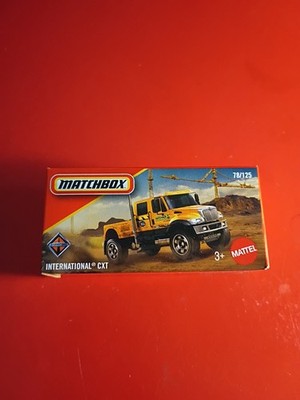 2025 Matchbox Power Grabs International CXT Yellow New Summer 15% Extra Off Sale