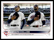 2022 Topps Update Stars Collide (Carlos Correa / Byron Buxton) VC