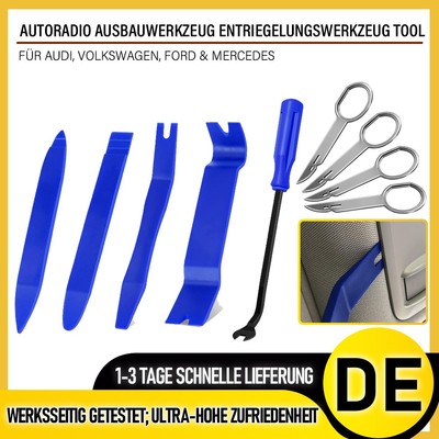 9Tlg Car Trim Removal Tool Auto Hand Werkzeuge Hebeln Dash Panel Tür Innen Kit