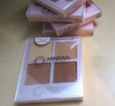NEW MINERAL FUSION NATURAL BEAUTY DECADENCE CREAM CONCEALER PALETTE warm deep