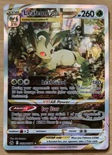 Pokemon Leafeon VSTAR GG35/GG70 Crown Zenith Galarian Gallery Holo LP