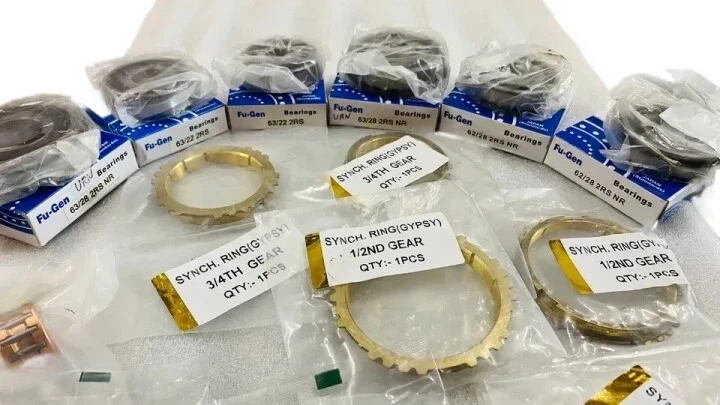 5 Speed Manual Transmission Rebuild Kit + Synchro Rings for Suzuki Samurai 86-95 - Image 4 of 4