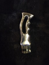 Universal Chrome Pistol Grip Shift Knob Set Screw Manual Transmission Shifter Universal Chrome Pistol Grip Shift Knob Set Screw Manual Transmission Shifter