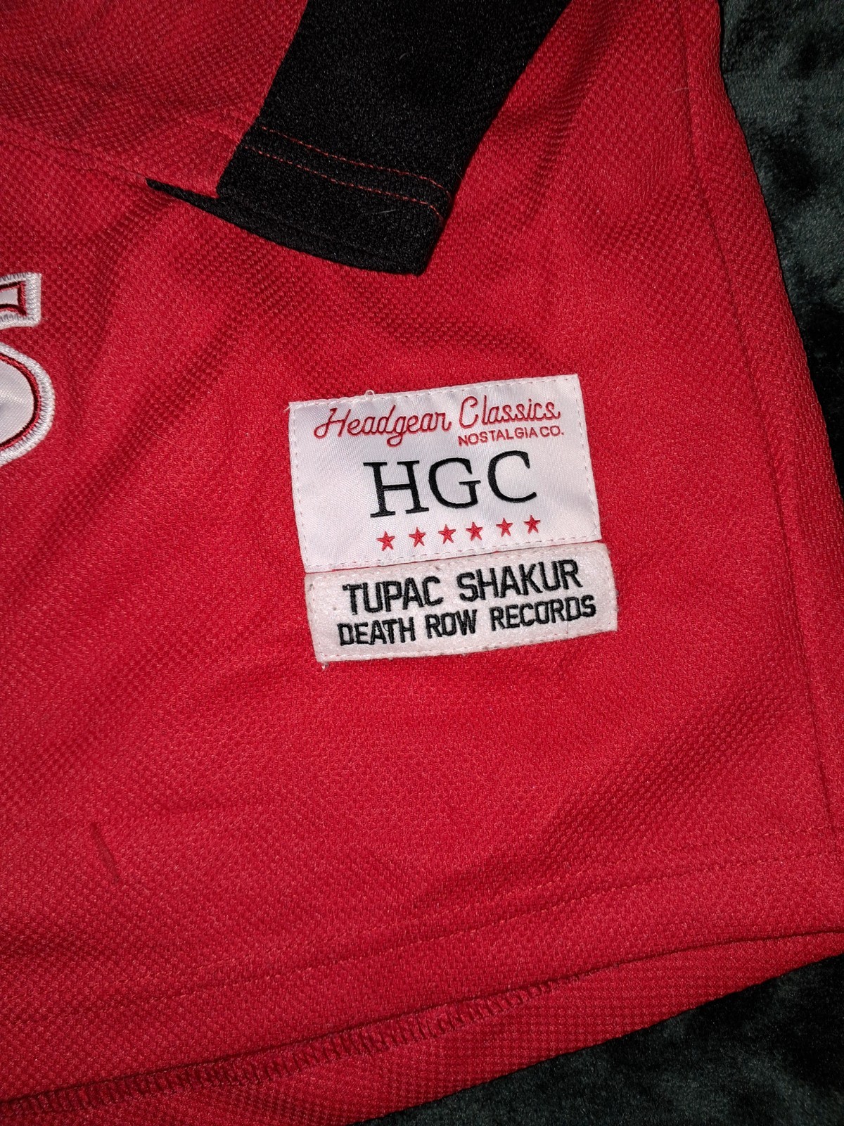 FILA Headgear Classics Death Row Records 2pac Shakur maglia hockey uomo 2XL