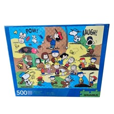 Peanuts 500 Piece Jigsaw Puzzle - NEW SEALED - Snoopy Charlie Brown Woodstock