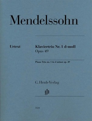 Mendelssohn Bartholdy, Felix - Klaviertrio Nr. 1 d-moll op. 49 Ernst Herttrich V