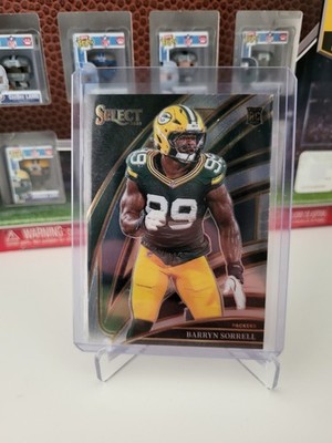 Barryn Sorrell Rookie Panini Select Club Level Green Bay Packers NFL