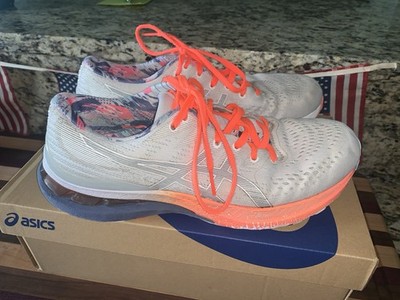 Size 9.5 - ASICS Gel Kayano 28 White/thunder Blue Comes W org Box Superfeet Inso