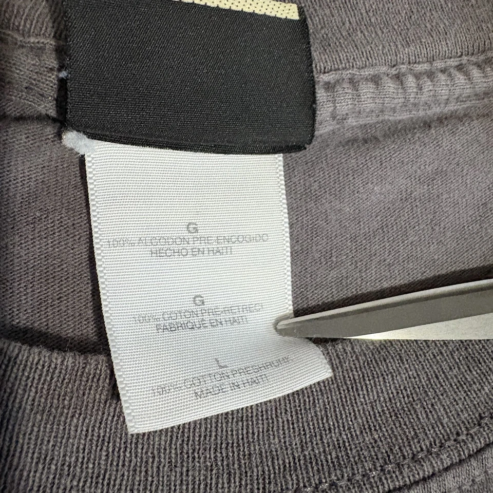 Vintage Liquid Blue Led Zeppelin T-Shirt Men’s Large Physical Graffiti Gray USA - Image 4 of 4