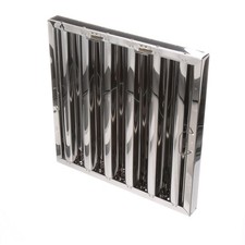 Mavrik 20 in x 20 in Stainless Steel Hood Filter w/ Hooks