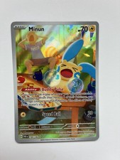 Minun Paradox Rift Holo Illustration Rare Pokémon TCG Card 194/182 NM Condition on eBay