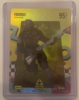 Foxhole - De Aaron Fox - Bo Jackson Battle Arena 80s Foil Steel RAD-497 95P SP