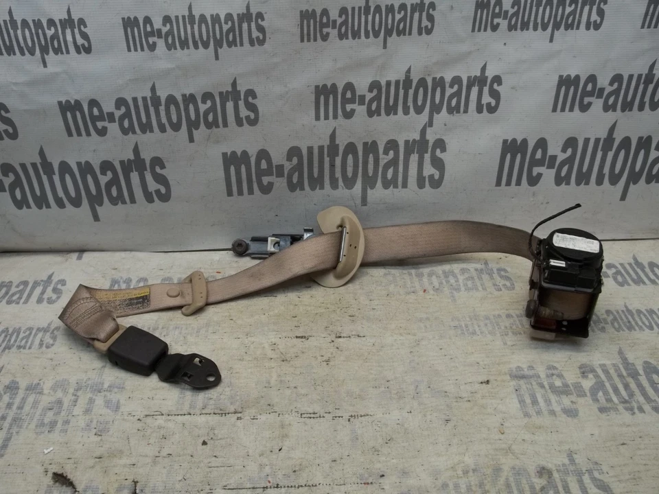 05-09 Cadillac STS lado pasajero delantero derecho cinturón de seguridad retractor cachemir Foto 3 de 4