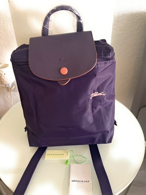 Longchamp Bilberry Backpack NWT LONGCHAMP Le Pliage Club Nylon