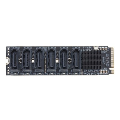 Sata 3.0 PCIe Expansion for 6 Sata 3.0 Devices Adapter Converter For Desktop PC
