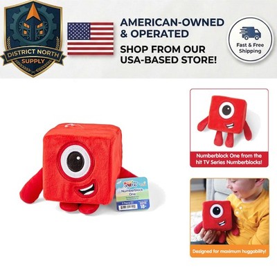 Numberblocks One Plush Toy - Educational Math Learning Companion for Toddlers