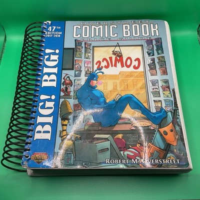 OVERSTREET BIG! BIG! COMIC BOOK  PRICE GUIDE, 47th Edition. The Tick Cover 2017