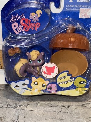 Littlest Pet Shop LPS Hungriest SQUIRREL #999 NRFP New sealed CUTE! 2009