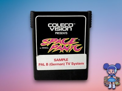  Space Panic für ColecoVision Sample Pal B Test Cartridge aus der Produktion 