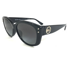 Michael Kors Sunglasses MK2175U Charleston 30058G Black w/ Gradient Gray Lenses