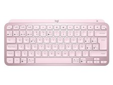 Logitech MX Keys Mini Wireless Illuminated Keyboard, Rose SPANISH LAYOUT 