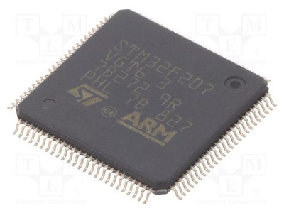 IC: Mikrocontroller STM32 ARM 120MHz LQFP100 1,8÷3,6VDC