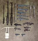 Star Wars Lot Of 18 Vintage Action Figure Accessories And Weapons!