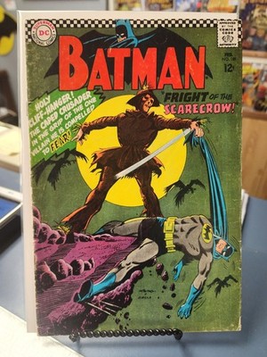 Batman #189. 1st Silver Age Scarecrow.  Nice Raw Copy