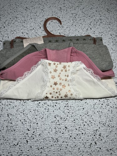 Daisy Fuentes Girl 3 Pack Hipsters Underwear Panties Multicolor New Size L - Picture 3 of 4