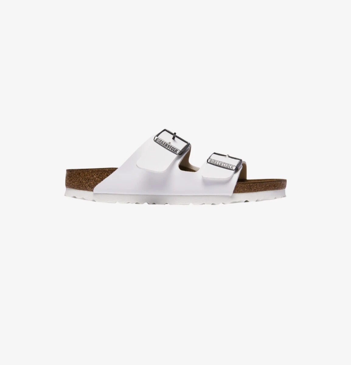 Birkenstock Womens Arizona Mocca/black/white Sandals new with box