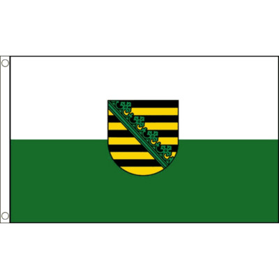 Saxony Germany German Flag Table Desk Top Hand Waving Flags Party Displays