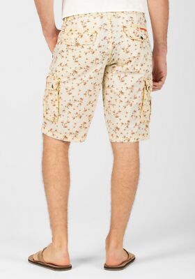 Timezone Herren Cargo Shorts Ryker TZ 7021 yellow palm Neuware reduziert