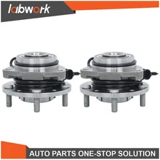 Labwork Pair Front Wheel Hub Bearings 1997 - 2005 For Chevrolet Blazer 4WD AWD